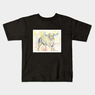 Toros En Aguadilla Kids T-Shirt